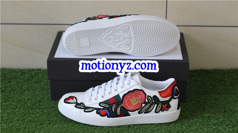 GC Ace Embroidered Low Top Sneaker Flower